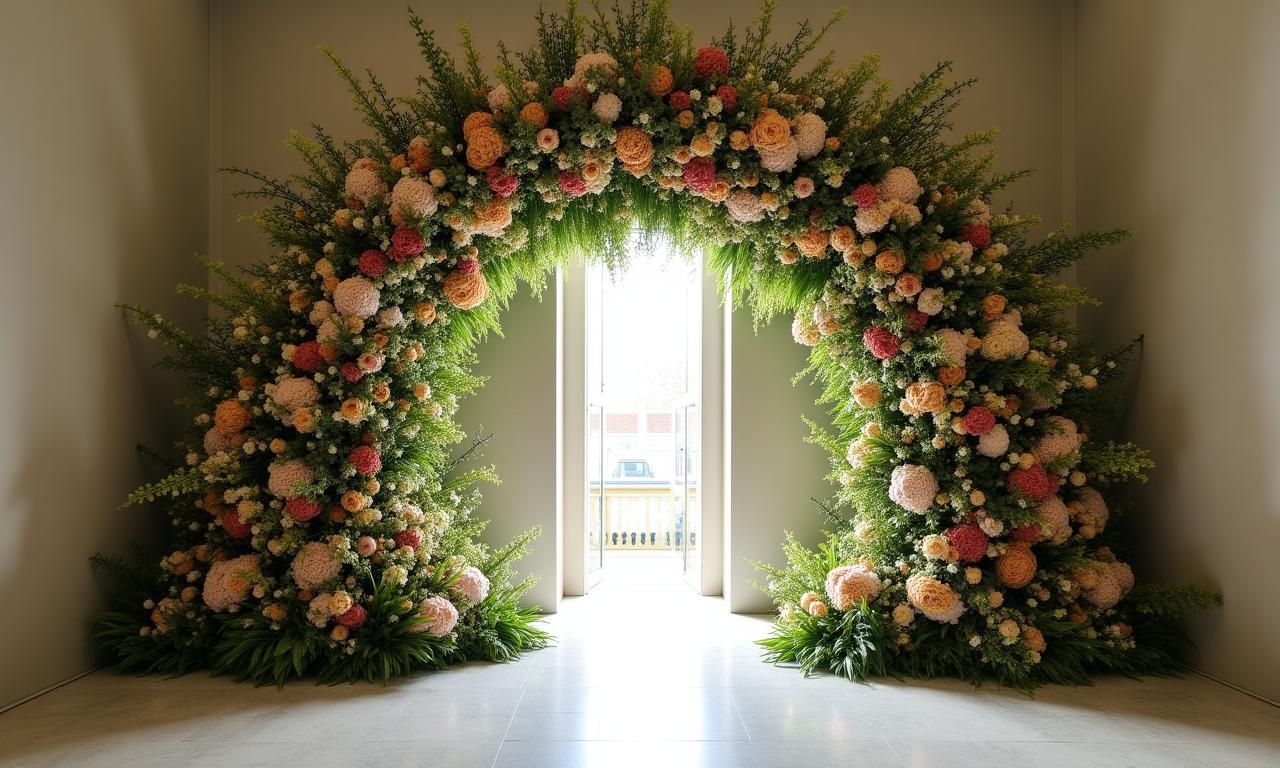 London Wedding Floral Installation