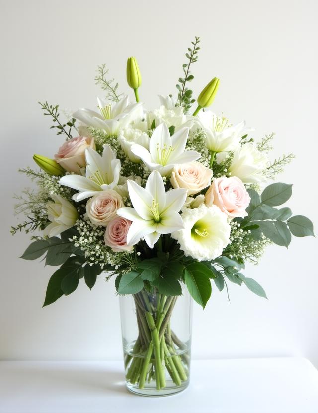 London Bridge Signature Bouquet in pastels and whites
